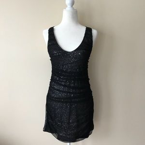 Express Mesh Sequin Cocktail dress